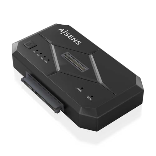 Estación de Docking AISENS SDDO-120C SATA 2.5/3.5 M.2 NVMe USB 3.1 Gen1 Negro Clone 2TB von AISENS