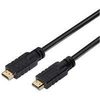 Hdmi kabel v2.0 premium high speed / hec 4k@60hz 18gbps mit repeater, a/m-to-m, schwarz, - Aisens von AISENS