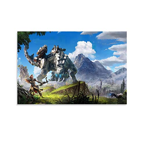 AISHNI Horizon Zero Dawn HD Leinwand-Kunst-Poster und Wand-Kunstdruck, modernes Familienschlafzimmer, 60 x 90 cm von AISHNI