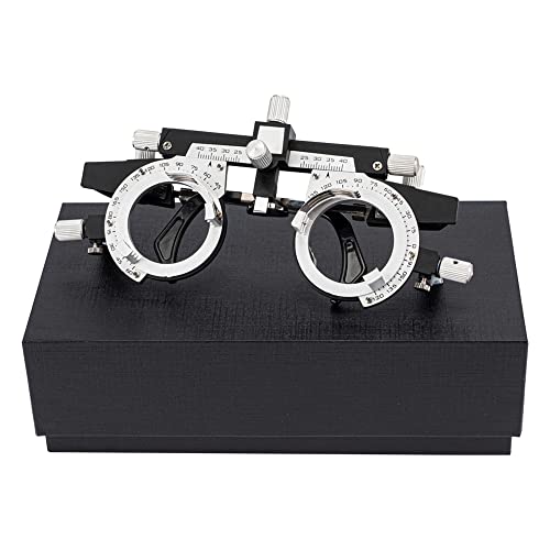 AISITESY Eye Check Trial Frame Voll verstellbarer optischer Rahmen für Optometrie und Optiker-Brillentests und -montage (50-80) von AISITESY