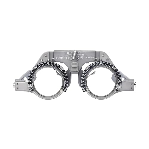 AISITESY Trial Lens Frame Ophthalmic Equipment Optical Universal Trial Frame Adjustable PD 54-70mm Pure Titanium 5470 AISITESY Trial Lens Frame Ophthalmic Equipment Optical Universal Trial Frame Adjustable PD 54-70mm Pure Titanium 5470 von AISITESY