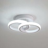 Aiskdan - Moderne LED-Deckenleuchte 19W - Leistungsstarke Beleuchtung 2000LM, rundes Design für Flur, Schlafzimmer, Badezimmer, Küche und Wohnzimmer von AISKDAN
