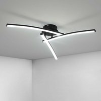 Moderne LED-Deckenleuchte 21W 68cm - Kreatives Design für Wohnzimmer - Kaltes weißes Licht 6500K - Deckenlampe für Schlafzimmer, Küche, Treppe von AISKDAN