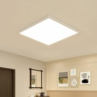 Led Deckenleuchte Quadrat 24W - Warmweißes Licht 3000K, Modernes Leuchtmittel 2700LM für Küche, Badezimmer, Wohnzimmer, Balkon - Aiskdan von AISKDAN
