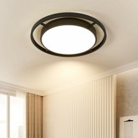 Moderne runde LED-Deckenleuchte Ø40cm 20W 2000LM - Warmweißes Licht 3000K, Ideal für Badezimmer, Schlafzimmer, Wohnzimmer, Küche, Büro - Aiskdan von AISKDAN