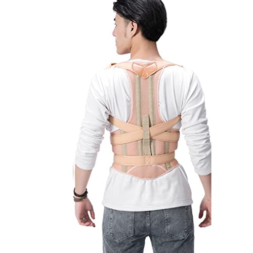 AISNXOQI Back Korrekturgürtel Einstellbarer Rücken Wirbelsäulenunterstützung Haltung Korrektur Backback Correction Belt Unisex Verbessert Haltung liefert lang anhaltende Rückenstütze, Fleisch, xs AISNXOQI Back Korrekturgürtel Einstellbarer Rücken Wirbelsäulenunterstützung Haltung Korrektur Backback Correction Belt Unisex Verbessert Haltung liefert lang anhaltende Rückenstütze, Fleisch, xs von AISNXOQI