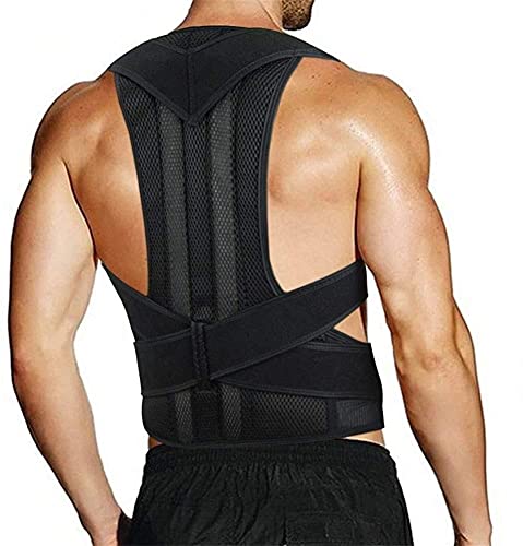 AISNXOQI Backhaltung Korrektor Erwachsener Rückenstütze Schulter Lendenwirbelstraße Gesundheitsversorgung Korsett Rückengürtel (Größe: Kleine) Werkzeuge von AISNXOQI
