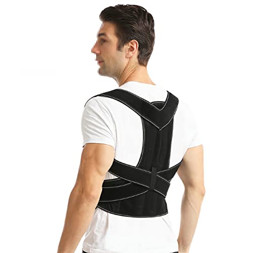 AISNXOQI Haltungskorrektor Rückenstütze für Männer Frauen Schmerz Relief Rückenwirbelsäule Korrekturstreifen Anti -Kyphose Verstellbare Kleidung Rücken Wirbel von AISNXOQI