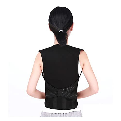 AISNXOQI Turmalin Selbstheizung Magnetische Therapie Taille Schulter Rücken Haltung Korrektur Wirbelsäule Stütze Rückenscheibe Selbstheizweste (Farbe: Haltung Korrektor, Größe: groß) von AISNXOQI