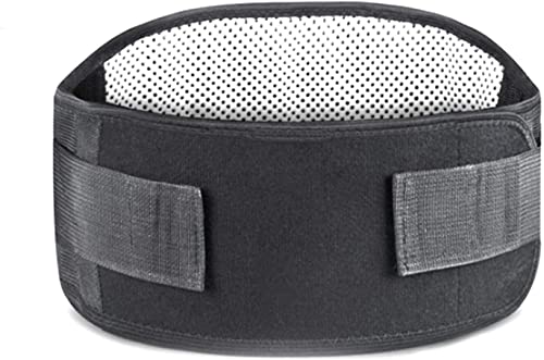 AISNXOQI Turmalingürtel Taille Klammer Unterstützung Selbstheizung Magnettherapie Lendenwirbelsäule Haltung Korrektur Bandagegürtel Unter Rückenstütze (Größe: Mittel) Werkzeuge von AISNXOQI