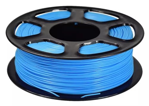 3D-Druck PLA Filament 1.75mm Druckmaterial Für 3D-Drucker Langlebig Und Umweltfreundlich Für Kunsthandwerk, Modellierung Und Prototyping (Color : Sky Blue) von AITAF