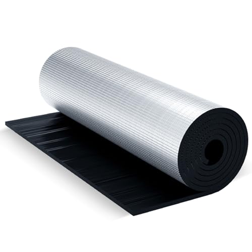AITAF Dämmmatte Selbstklebend Kautschuk Isoliermatte 5mm Dicke Dämmung Isolierung Feuerfest Reflexionsfolie Heizkörper Alu Dämmstoffe Wärmereflektierende Matte, für Böden Fenster Dächer Garage Camping AITAF Dämmmatte Selbstklebend Kautschuk Isoliermatte 5mm Dicke Dämmung Isolierung Feuerfest Reflexionsfolie Heizkörper Alu Dämmstoffe Wärmereflektierende Matte, für Böden Fenster Dächer Garage Camping von AITAF