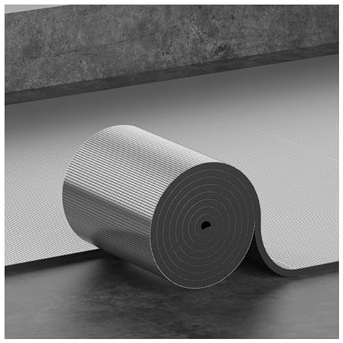 Heizkörper Reflexionsfolie, Thermofolie Selbstklebend Isolierfolie Isolierung Hinter Heizkörper 5mm Dicke Dach Isolierung Außen, mit Schaum, für Böden Dachböden Garage Fenster Kälteschutz (Size : 1mx von AITAF