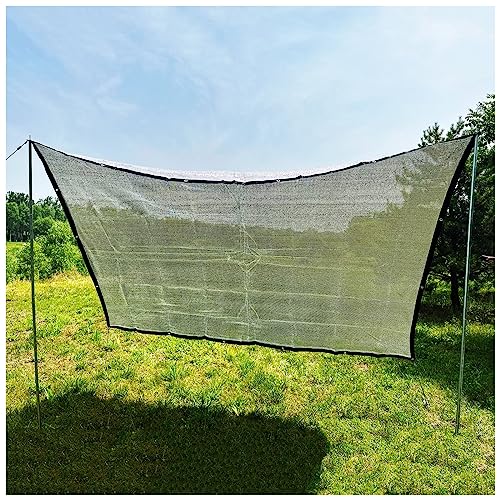 Sonnenschutz Auto Schattennetz 3x4m, Sonnensegel Luftdurchlässig 2x4m, Alu Auto Sonnenschutznetz UV-Schatten Netz, Auto Camping Sonnensegel mit Ösen, Beschattung für Terrassenüberdachung, Silbrig (SI von AITAF