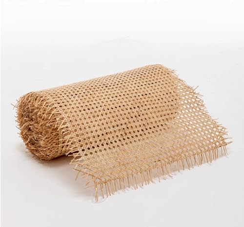AITAF Wiener Geflecht Geflechtstuhl Reparatur Set Gewebtes Offenes Rattan Geflecht Natürliches Rattan Gurtband Rattan Gurtband Rattan Geflecht Rattan Kunsthandwerk Möbeldekoration (Size : 0.4m x 1m) von AITAF