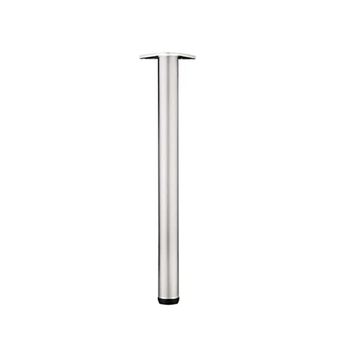 1x Metalltisch -Beine mit verstellbaren Beschützerfüßen, Aluminiumlegierungsmöbel Beinen Küchenmöbel Arbeitstop Beine für Frühstücksstangen Esstisch Schreibtisch, mit Schrauben, Custom (125 cm (49,2 von AITEKODVG
