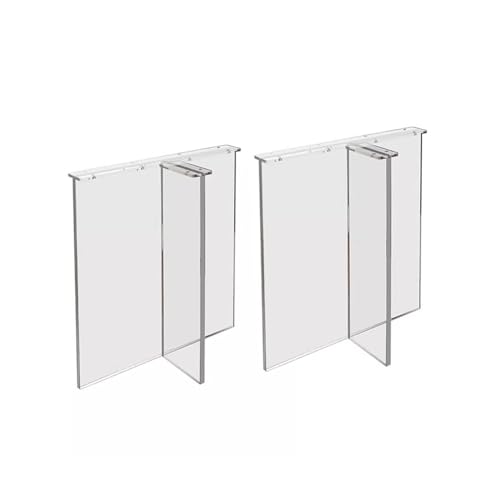 AITEKODVG 2 Pack transparente Acryl -Schreibtischbeine für DIY Home Projects Ersatztisch Möbelbeine mit 150 kg Kapazität 40 * 71 cm AITEKODVG 2 Pack transparente Acryl -Schreibtischbeine für DIY Home Projects Ersatztisch Möbelbeine mit 150 kg Kapazität 40 * 71 cm von AITEKODVG