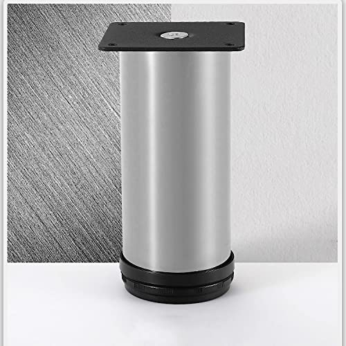 AITEKODVG 4pcs Verstellbare Edelstahlmöbelbeine mit 0 30 mm Verstellbarer Höhe ideal für Küchensofa -Schrank und Nachttisch 10 cm/3,94 Zoll Edelstahlfüße von AITEKODVG