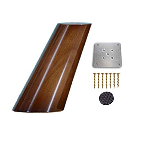 AITEKODVG Feste Holzmöbelbeine für Couchtisch -Sofa -TV -Schrank 50 cm Stützbeine mit hölzernen Füßen von AITEKODVG
