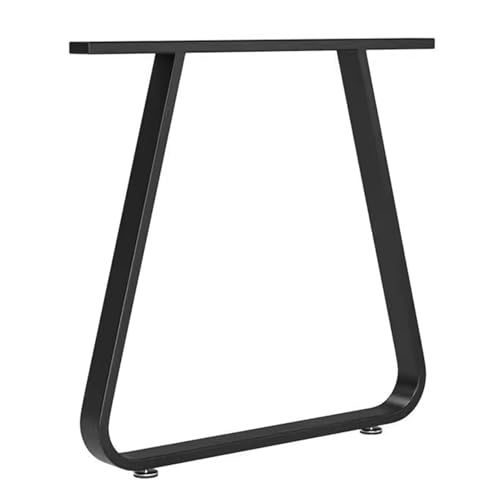 AITEKODVG Hochleistungsmetall -Schreibtischbeine mit verstellbaren Protektorfetisch -Couchtisch -Bein ， DIY -Projekten können mit verschiedenen Panels Möbelbeinen für Schreibtisch (schwarz, 40x72 cm) von AITEKODVG
