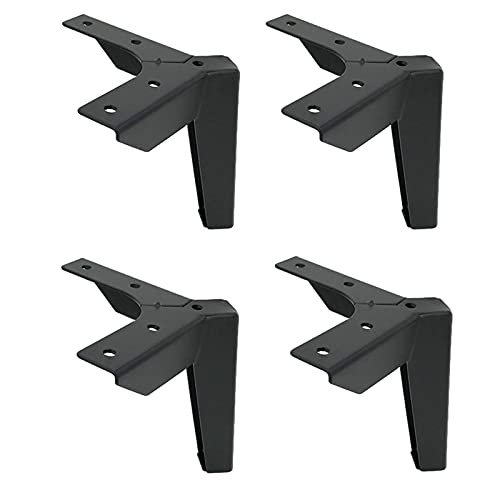 AITEKODVG Holzmöbelbeine, Tischbeine, Ersatzfuß, Schränke Sofa Schrankflecken, Fernsehschrank -Stützbeine - Kleine Möbelbeine Extender, Feste Struktur, Mehrfachfarbe (Brown15 cm) von AITEKODVG