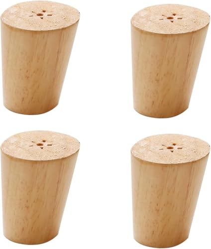 AITEKODVG Massivholzmöbel Beine Set von 4 runden Couchbeinen Ersatz für TV -Ständer Sofa Schrank Nachtständer DIY Möbel Beine 5 cm Durchmesser 60 cm Länge 8 cm Größe AITEKODVG Massivholzmöbel Beine Set von 4 runden Couchbeinen Ersatz für TV -Ständer Sofa Schrank Nachtständer DIY Möbel Beine 5 cm Durchmesser 60 cm Länge 8 cm Größe von AITEKODVG
