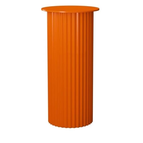 AITEKODVG Metallmöbel Beine, Schreibtischersatzbein, einstellbare Höhe Metall Couchtischbeine, Möbelreden auf Beinen für Heimtisch (A-Orange, 30x72 cm) von AITEKODVG