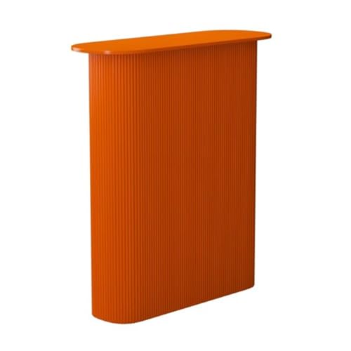 AITEKODVG Metallmöbel Beine, Schreibtischersatzbein, einstellbare Höhe Metall Couchtischbeine, Möbelschreibtischbank Essbeine für Heimtisch (B-Orange, 40x72 cm) von AITEKODVG
