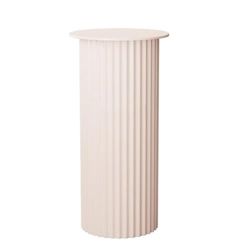 AITEKODVG Metallmöbel Beine, Schreibtischersatzbein, einstellbare Höhe Metall Couchtischbeine, Möbelschreibtischbank Essbeine für Heimtisch (a-White, 20x72 cm) von AITEKODVG