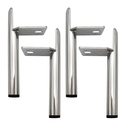 AITEKODVG Metallmöbel Beine 4 Packersatz Sofa Tisch Schreibtischschrank Beine 13 cm 15 cm 18 cm 20 cm Multi -Farboptionen enthalten Schrauben und Schutzfüße von AITEKODVG