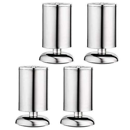 AITEKODVG Metallmöbel Beine Set EIN verstellbares Sofa Betttisch Kleiderschrank Beine mit ABS -Basis ohne schütteln von AITEKODVG