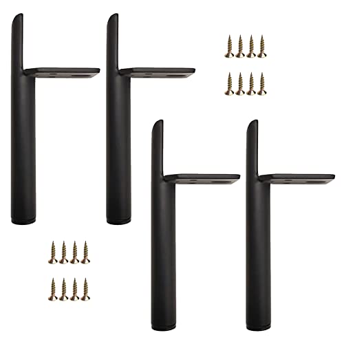 AITEKODVG Metallmöbel Beine Set aus 4 Schwarz/Gold/Silber -Ersatzsofa Tischschrank Schminktisch TV -Schrank Füße mit Schrauben DIY Möbelbeine für Sofas Kaffeetische robuste und stilvolle Beine F f AITEKODVG Metallmöbel Beine Set aus 4 Schwarz/Gold/Silber -Ersatzsofa Tischschrank Schminktisch TV -Schrank Füße mit Schrauben DIY Möbelbeine für Sofas Kaffeetische robuste und stilvolle Beine F f von AITEKODVG