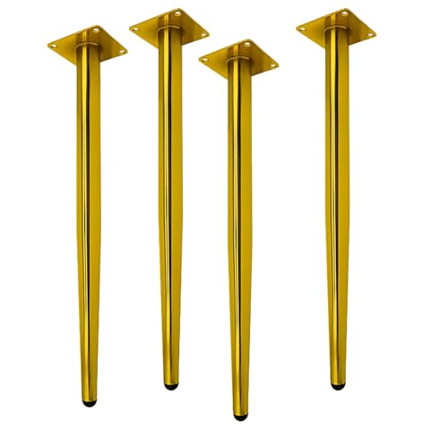 AITEKODVG Metallmöbel Beine Set von 4 schwarzen 50 * 8 cm Kegelfüße für Sofa Kommode Schrank runde Röhrchen Ersatzbeine robuste Stützfüße für Möbel AITEKODVG Metallmöbel Beine Set von 4 schwarzen 50 * 8 cm Kegelfüße für Sofa Kommode Schrank runde Röhrchen Ersatzbeine robuste Stützfüße für Möbel von AITEKODVG