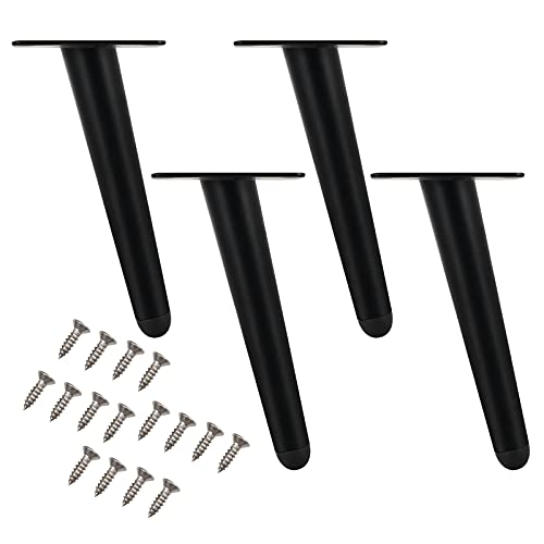 AITEKODVG Metallmöbel Beine schräg verjüngter Sofa Tisch Schreibtisch Füße DIY Ersatz für Schränke Stühle Kaffeekleider Tisch Set von 4 Mehrfarbig AITEKODVG Metallmöbel Beine schräg verjüngter Sofa Tisch Schreibtisch Füße DIY Ersatz für Schränke Stühle Kaffeekleider Tisch Set von 4 Mehrfarbig von AITEKODVG