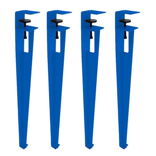 AITEKODVG Metalltisch -Beine (Set von 4) Moderne F -Form Esstisch Klemme Beine für DIY Couchtischkonsole Möbel ohne Bohrerdesign mit Bodenschutzschützern von AITEKODVG