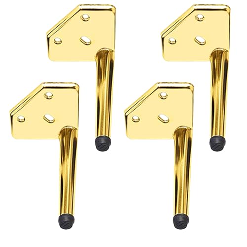 AITEKODVG Moderne Metallmöbel Beine Set aus 4 industriellem Sofa Tischschrank Bett TV Couchtisch Beine Silber 200 字符 von AITEKODVG