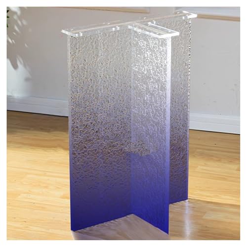 AITEKODVG Schreibtisch Ersatzbein, Tisch Acryl -robuste Beine, Clear -Ersatz -Kaffeetisch -Basen, schwimmende Schreibtisch Office Tischmöbel Beine für Tischschreibtisch (TA, 70x40 cm) von AITEKODVG