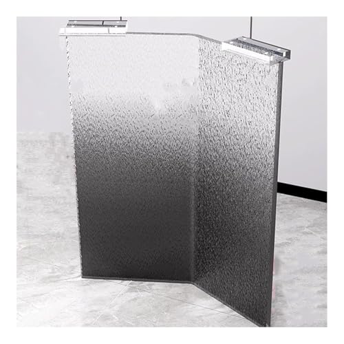 AITEKODVG Schreibtisch Ersatzbein, Tisch Acryl -robuste Beine, Clear -Ersatz -Kaffeetisch -Basen, schwimmende Schreibtisch -Office -Tischmöbel Beine für Tischschreibtisch (VC, 70x60 cm) von AITEKODVG