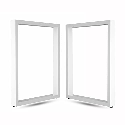 AITEKODVG Tischfüße, Hochleistungsquadratmetall -Schreibtischbeine, 2 Stcs DIY Möbel Metallbeine, industrielle Moderne Bankstuhl -Basismöbel Beine, Couchtischbeine, für Esstisch, Couchtisch, von AITEKODVG