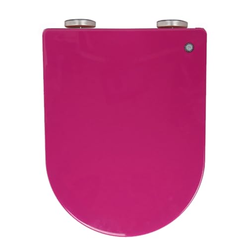 Lila, d -geformter Toilettensitz, PP länglicher Toilettensitz mit Schnellfreisetzungsscharnier, langsamer enger Toilettensitz mit 360 ° einstellbar Lila, d -geformter Toilettensitz, PP länglicher Toilettensitz mit Schnellfreisetzungsscharnier, langsamer enger Toilettensitz mit 360 ° einstellbar von AITEKODVG