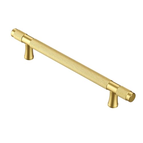 AITITAN 5 Stück Griffe Möbel Schrankgriffe Gold - Küchengriffe 160mm Lochabstand Griffe Für Küchenschränke, Türgriffe Gold and Goldene Griffe von AITITAN