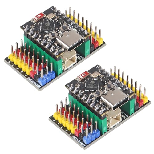 2 Sets ESP32-C3 Mini-Entwicklungsboard ESP32 Super Mini-Entwicklungsboard ESP32-C3 Entwicklungsboard WiFi Bluetooth mit Erweiterungsboard 2 Sets ESP32-C3 Mini-Entwicklungsboard ESP32 Super Mini-Entwicklungsboard ESP32-C3 Entwicklungsboard WiFi Bluetooth mit Erweiterungsboard von AITRIP