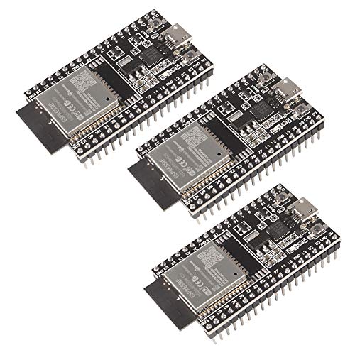 3 Stück ESP32-DevKitC-Kernplatine ESP32-Entwicklungsplatine ESP32-WROOM-32D WiFi-Bluetooth-Entwicklungsplatine für Arduino IDE von AITRIP