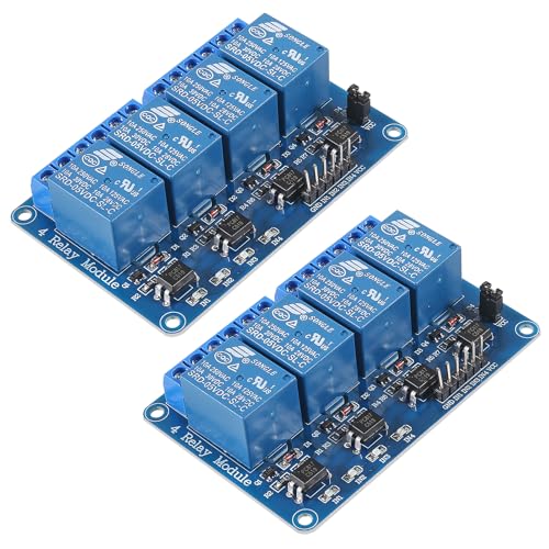 AITRIP 2 x 4 Kanal DC 5V Relaismodul mit Optokoppler für Arduino UNO R3 1280 DSP ARM PIC AVR STM32 AITRIP 2 x 4 Kanal DC 5V Relaismodul mit Optokoppler für Arduino UNO R3 1280 DSP ARM PIC AVR STM32 von AITRIP