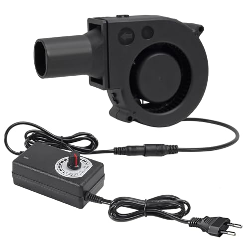 AITRIP 97mm x 33mm 9733 12V Dual Ball BBQ Blower Fan Air with 110V - 240V AC Plug Variable Speed Controller for Ventilation,Outdoor Barbecues Fire Bellow, Camping Cooking DIY Cooling Projects AITRIP 97mm x 33mm 9733 12V Dual Ball BBQ Blower Fan Air with 110V - 240V AC Plug Variable Speed Controller for Ventilation,Outdoor Barbecues Fire Bellow, Camping Cooking DIY Cooling Projects von AITRIP
