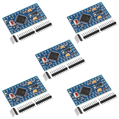 AITRIP Pro Mini-Entwicklungsplatine, 3,3 V, 8 MHz, kompatibel mit Arduino IDE, 5 Stück von AITRIP