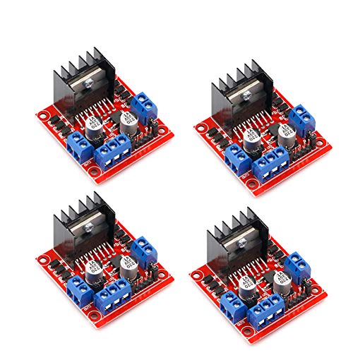 Mini Stepper Motor Drive Controller Board-Modul L298N verdoppeln H-Brücke DC-Stepper für Arduino Smart-Auto-Roboter 4 Stück Mini Stepper Motor Drive Controller Board-Modul L298N verdoppeln H-Brücke DC-Stepper für Arduino Smart-Auto-Roboter 4 Stück von AITRIP