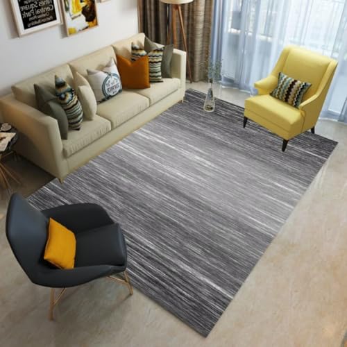 AITROMNI Grey Designer Teppich Moderner Stil grau Haus Wohnzimmer Schlafzimmer Sofa Teppich rutschfest 80X160CM AITROMNI Grey Designer Teppich Moderner Stil grau Haus Wohnzimmer Schlafzimmer Sofa Teppich rutschfest 80X160CM von AITROMNI