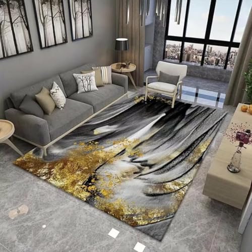 AITROMNI Mädchen Teppich Wohnzimmer Dekoration Zubehör Pflanzendruck Design bequem und kältebeständig 300X400CM von AITROMNI
