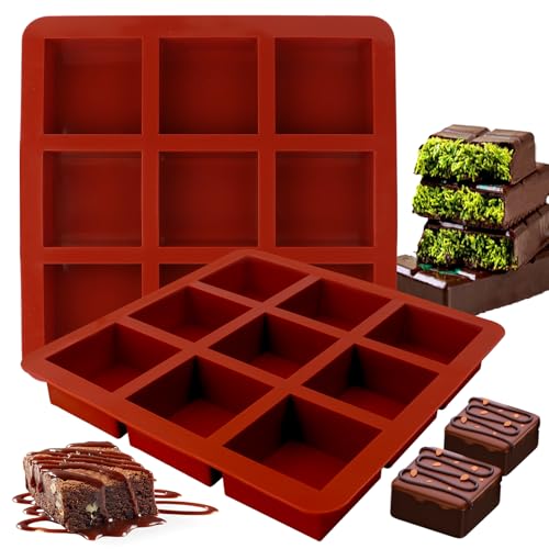 2 Stück Schokoladenform Silikon Tief Dubai Schokolade Form Silikonform Schokoladentafel für Dubai Schokolade selber machen Brownie kleiner Kuchen Seife Seifenformen Silikon Weihnachten Valentinstag 2 Stück Schokoladenform Silikon Tief Dubai Schokolade Form Silikonform Schokoladentafel für Dubai Schokolade selber machen Brownie kleiner Kuchen Seife Seifenformen Silikon Weihnachten Valentinstag von AIUNBEST